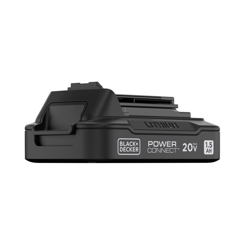 Black+Decker 20V MAX Power Connect LBD1520S 1.5 Ah Lithium-Ion Battery