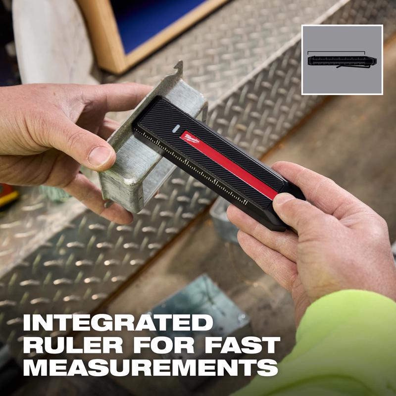 Milwaukee 1300 lm Black/Red LED Rechargeable Flashlight w/Laser Pointer