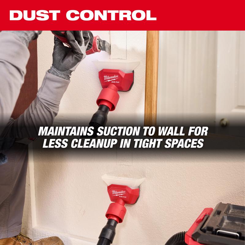 Milwaukee 3.8 in. L X 6 in. W Dust Collector