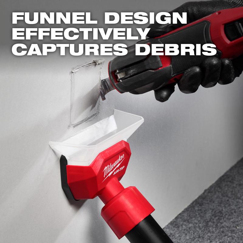 Milwaukee 3.8 in. L X 6 in. W Dust Collector