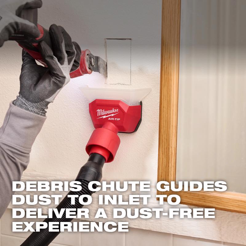 Milwaukee 3.8 in. L X 6 in. W Dust Collector