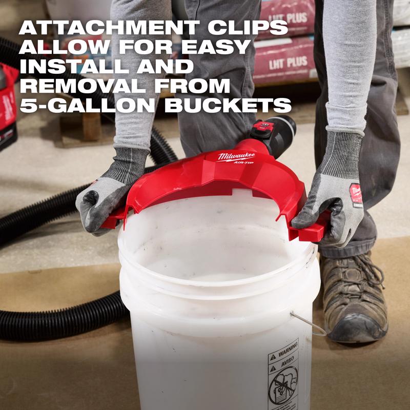 Milwaukee 10 in. L X 13.9 in. W Dust Collector