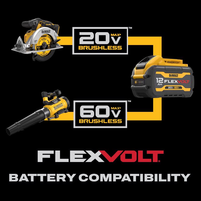 DEWALT 20V-60V MAX FLEXVOLT 12 Ah Lithium-Ion Battery