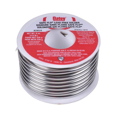 Oatey 8 oz Lead-Free Plumbing Wire Solder Silver Alloy