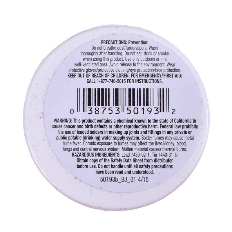 Oatey 8 oz Acid Core Wire Solder Tin/Lead 40/60