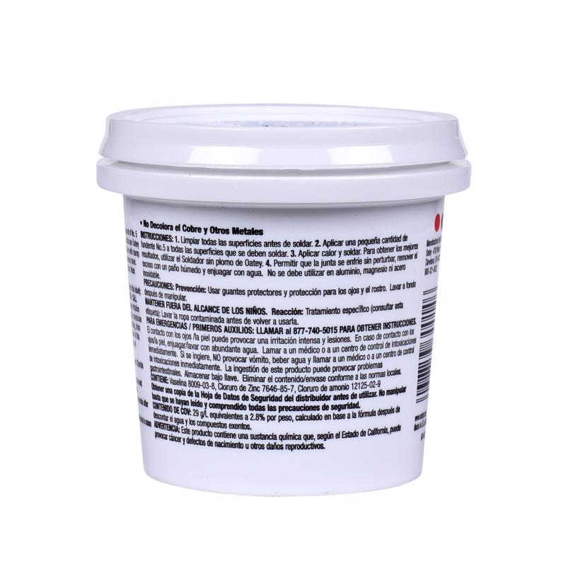 Oatey 8 oz Lead-Free Paste Flux Petroleum-Based