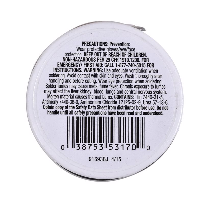 Oatey 8 oz Acid Core Wire Solder Tin/Antimony