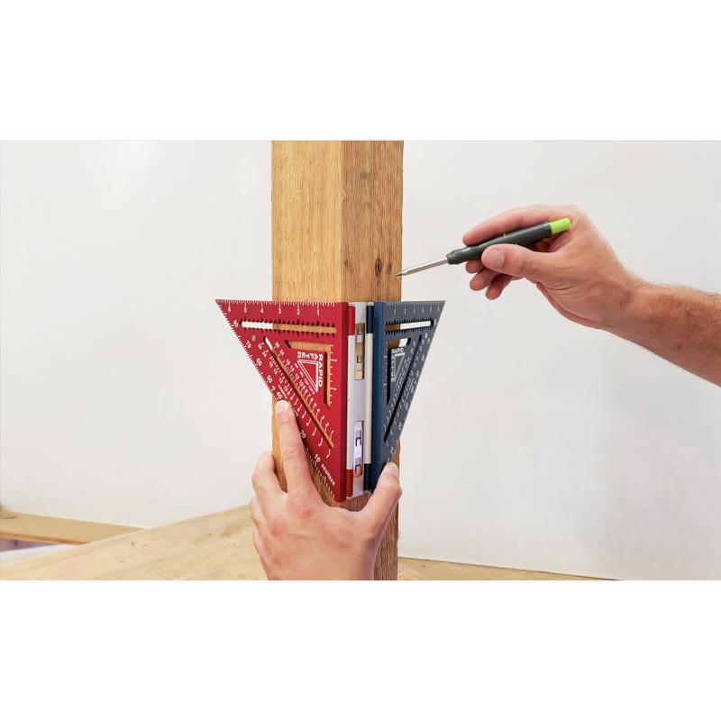 Rapid Rafter 1 in. H Anodized Aluminum Adjustable Rafter Base Kit