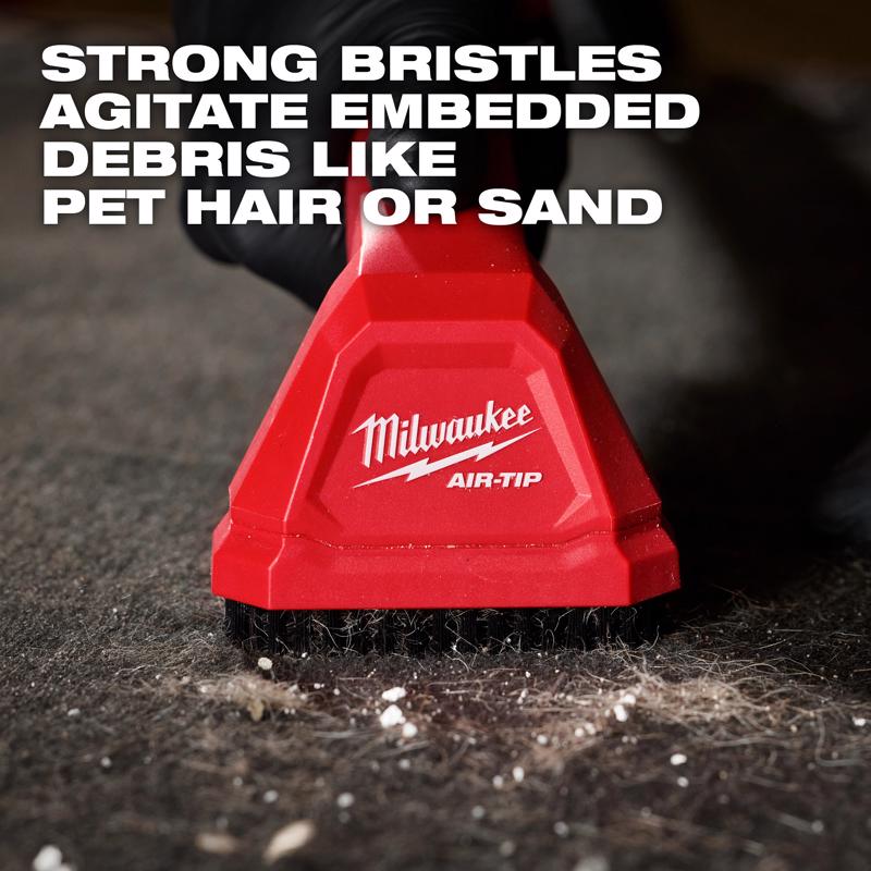 Milwaukee 9.6 in. L X 3.43 in. W Wet/Dry Vac Brush