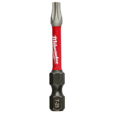 Milwaukee Torx 2 in. Impact Power Bit Alloy Steel 15 pc