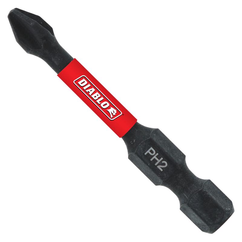 Diablo Phillips 2 in. L #2 Screwdriver Bit Steel