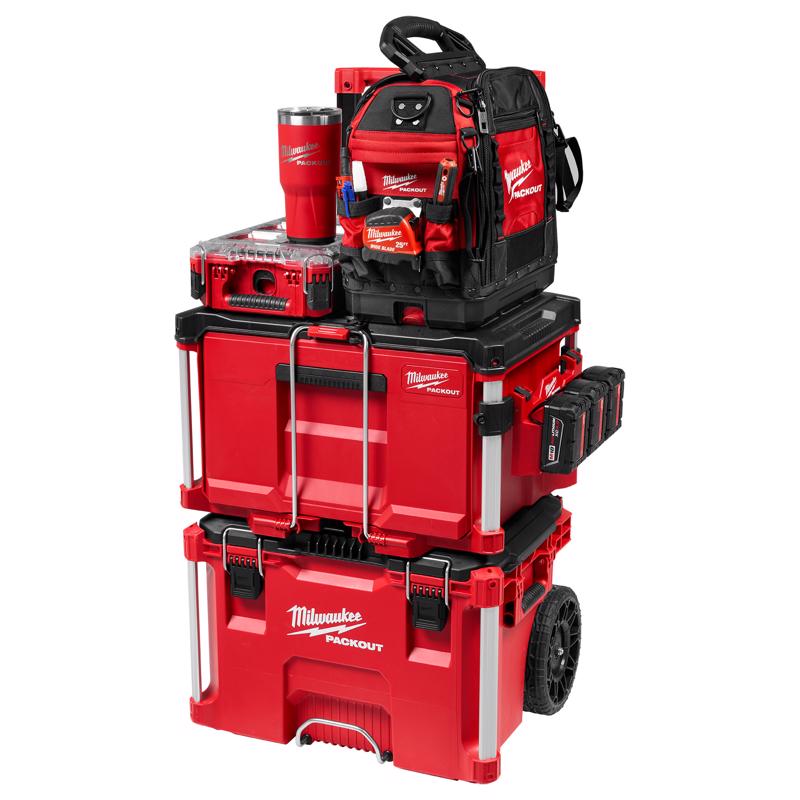 Milwaukee Packout 16.3 in. Single Deep Drawer Tool Box Red
