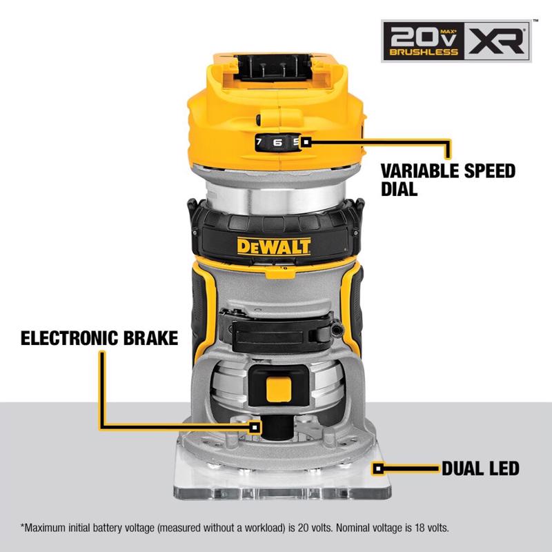 DEWALT 20V MAX Cordless Brushless 3 Tool Combo Kit