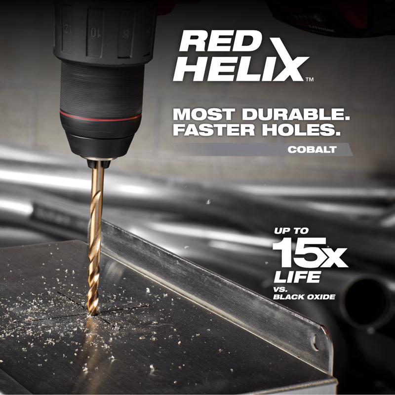Milwaukee 19/64 in. X 4.33 in. L Cobalt Drill Bit
