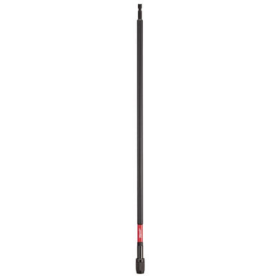 Milwaukee 18 in. Steel Impact Magnetic Locking Bit Holder 1/4 in. Hex Shank