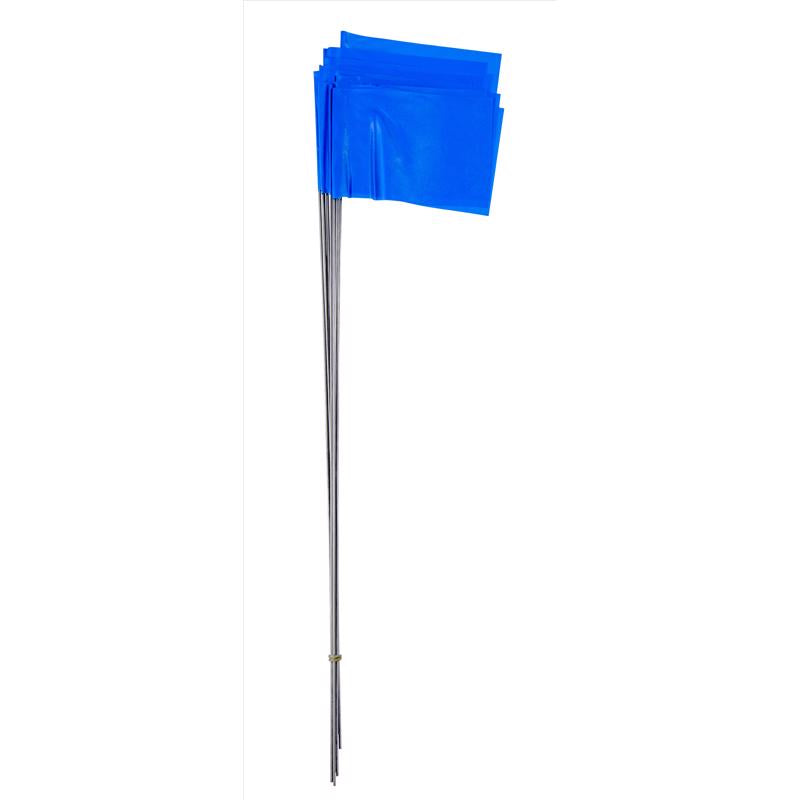 CH Hanson Co. 15 in. Blue Stake Flags PVC