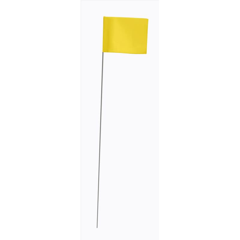 CH Hanson Co. 15 in. Yellow Stake Flags PVC