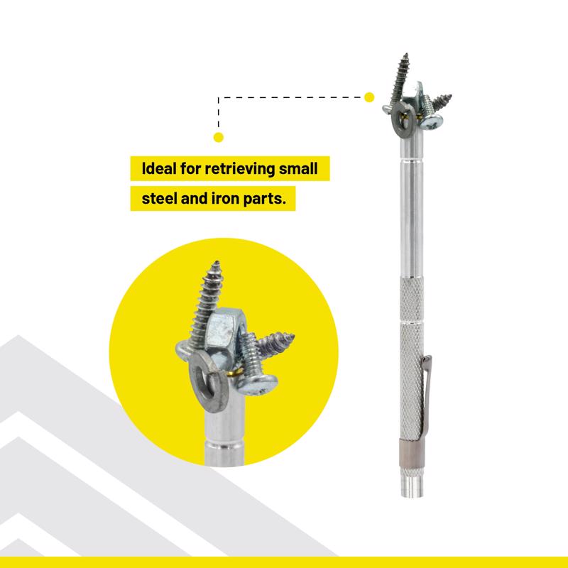 General 5.5 in. Magnetic Pick-Up Tool 2 lb. pull