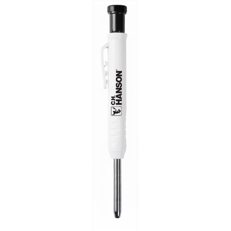 C.H. Hanson 5.94 in. L Mechanical Carpenter Pencil White