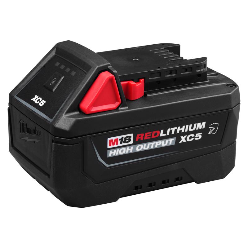 Milwaukee 18V REDLITHIUM 5 Ah Lithium-Ion Battery