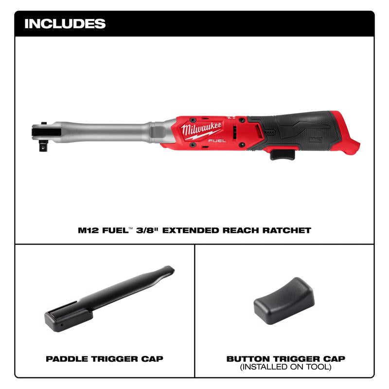Milwaukee 12V M12 FUEL 3/8 in. Brushless Cordless Ratchet Tool Only