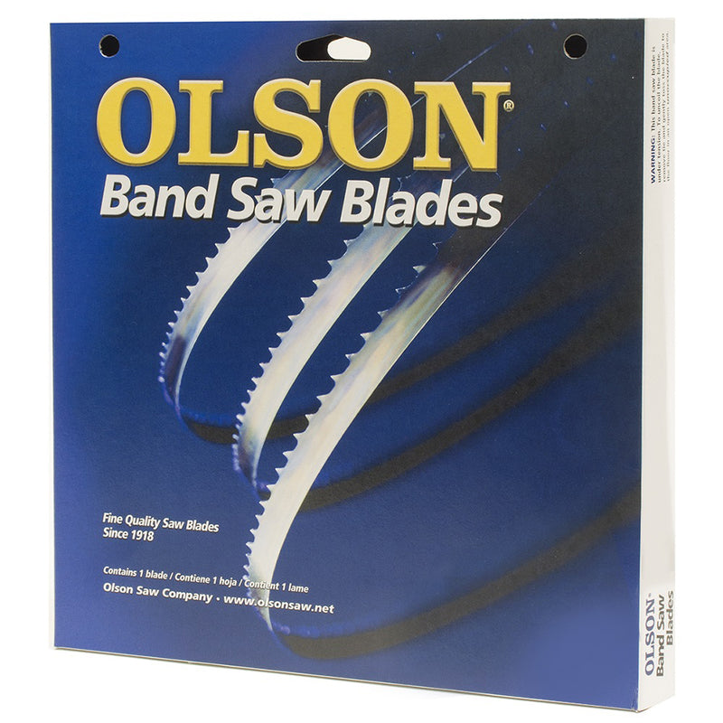 Olson 80 in. L X 0.2 in. W Carbon Steel Band Saw Blade 10 TPI Regular teeth