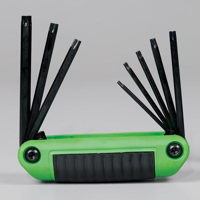 Eklind Ergo-Fold T8-T40 Fold-Up Torx Hex Key Set 8 pc