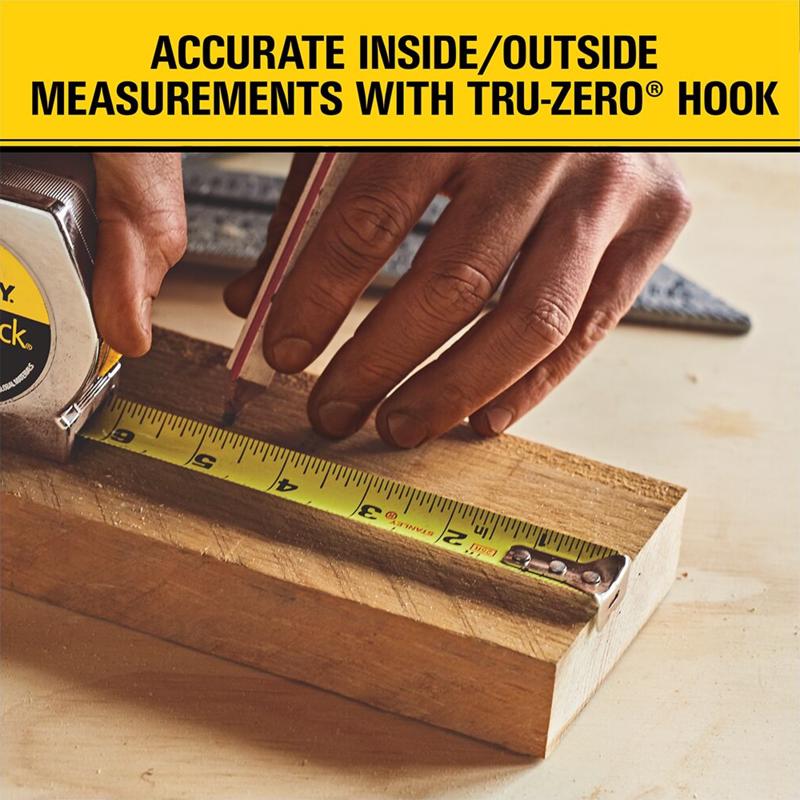 Stanley PowerLock 35 ft. L X 1 in. W Compact Tape Measure
