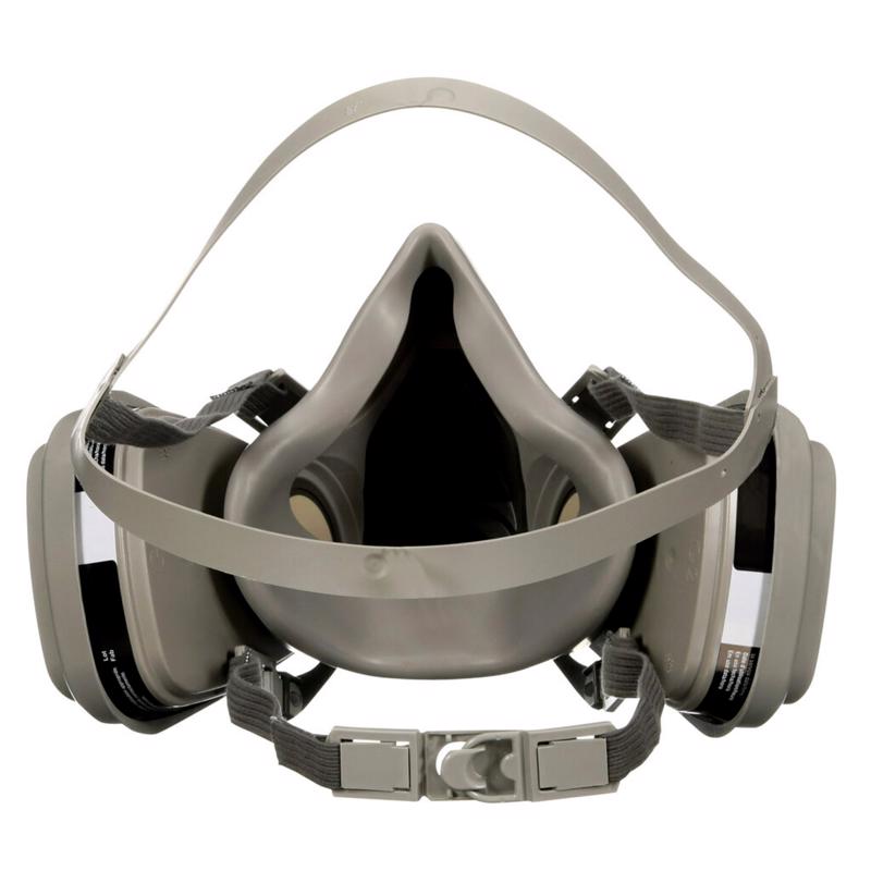 3M P95 Paint Project Half Face Respirator Valved Gray M