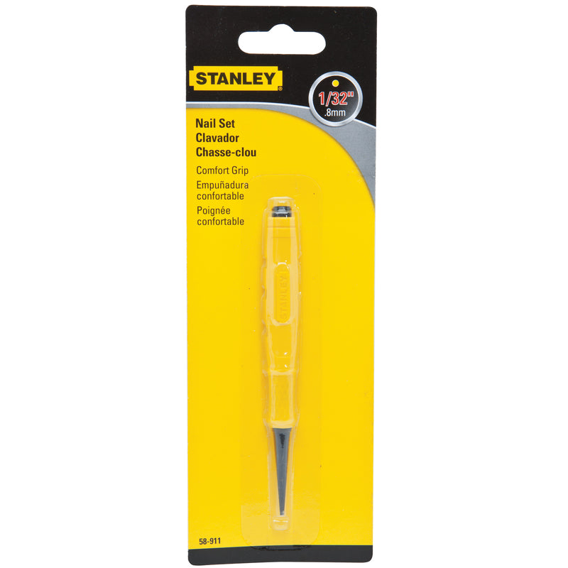 Stanley 1/32 in. Cushion Grip Nail Set
