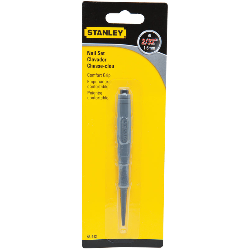 Stanley 2/32 in. Cushion Grip Nail Set