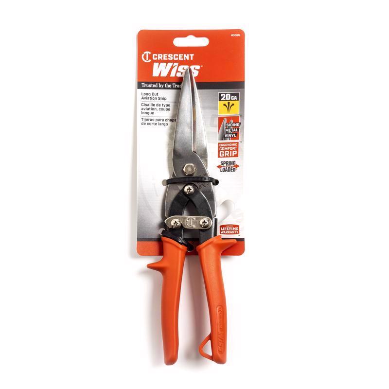 Crescent Wiss 10-1/2 in. Stainless Steel Aviation Compound Action Snips 20 Ga.