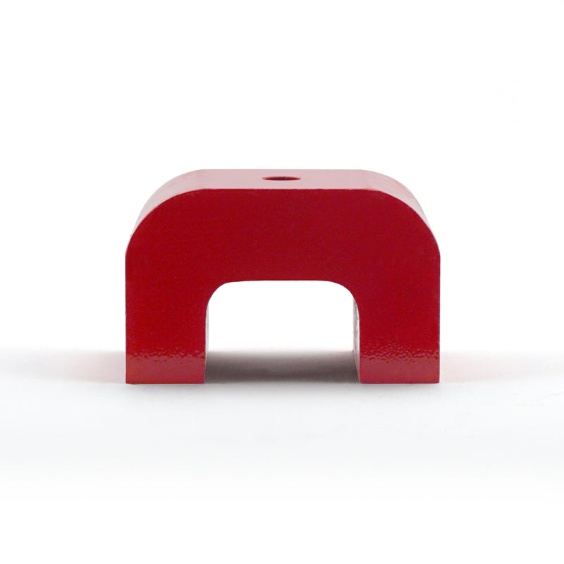Magnet Source 1.6 in. L X 1 in. W Red Horseshoe Magnet 20 lb. pull