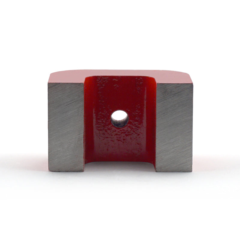 Magnet Source 1.6 in. L X 1 in. W Red Horseshoe Magnet 20 lb. pull