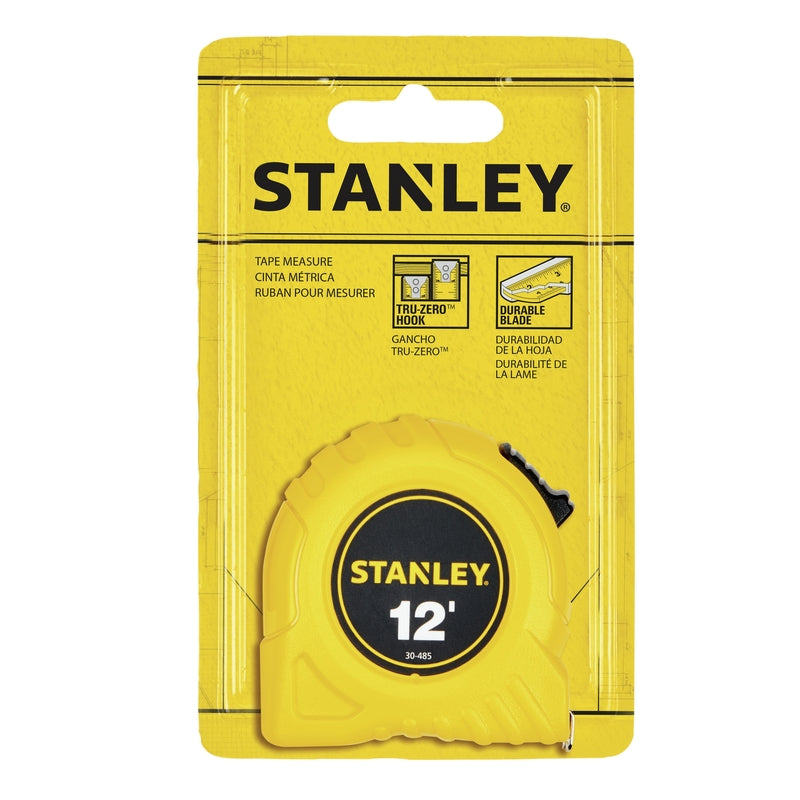 Stanley 12 ft. L X 0.5 in. W Compact Tape Measure