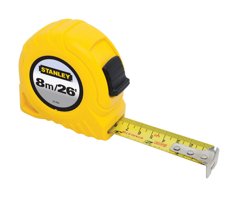 Stanley 26 ft. L X 1 in. W Compact Tape Measure