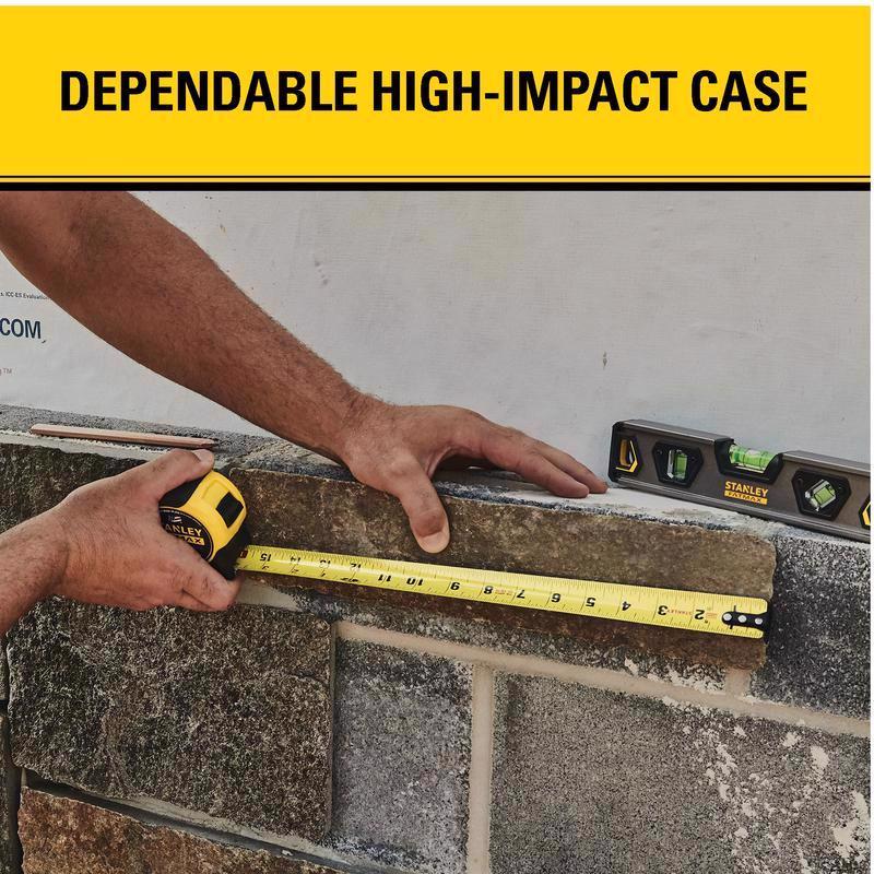 STANLEY FatMax 25 ft. L X 1.25 in. W Compact Wide Blade Tape Measure