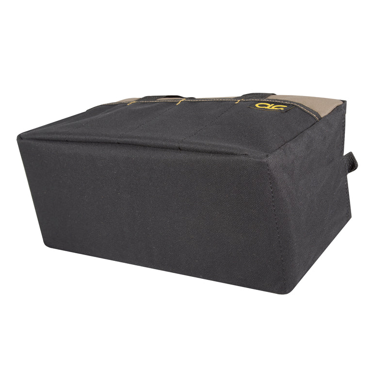 CLC 5.5 in. W X 6 in. H Polyester Tool Tote 8 pocket Black/Tan