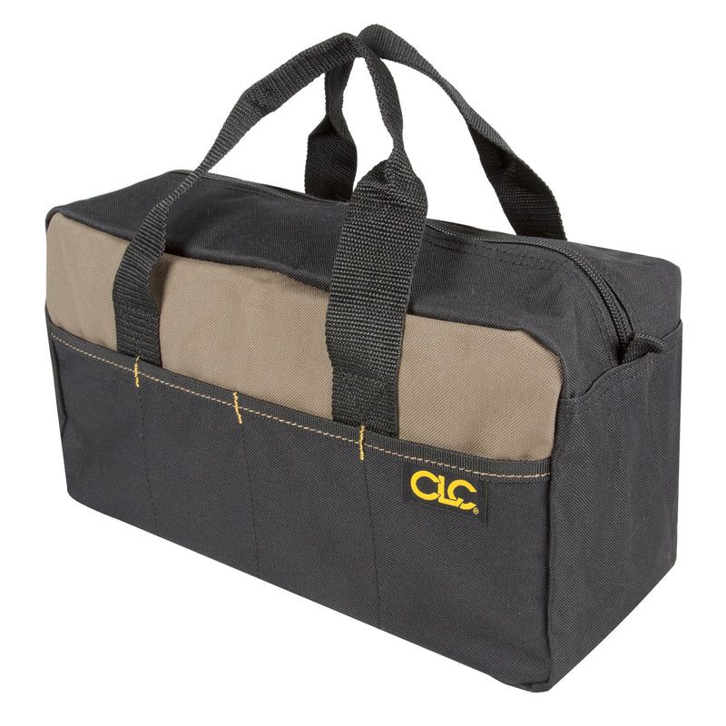 CLC 5.5 in. W X 6 in. H Polyester Tool Tote 8 pocket Black/Tan