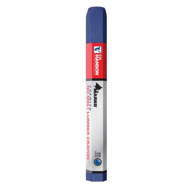 C.H. Hanson Premier No Melt 4.5 in. L Lumber Crayon Blue
