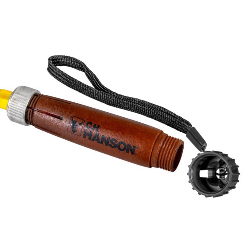 C.H. Hanson Sharpener Cap Included 4.9 in. L Lumber Crayon Holder Brown