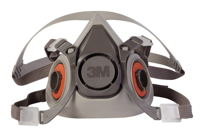 3M Half Face Respirator 6000 Series Gray M