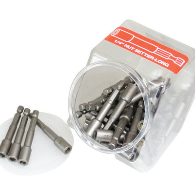 Best Way Tools 1/4 in. X 2 9/16 in. L Steel Magnetic Nut Setter