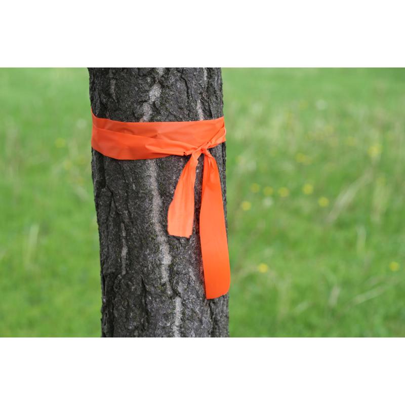 C.H. Hanson 300 ft. L X 1.2 in. W Polyethylene Flagging Tape Orange