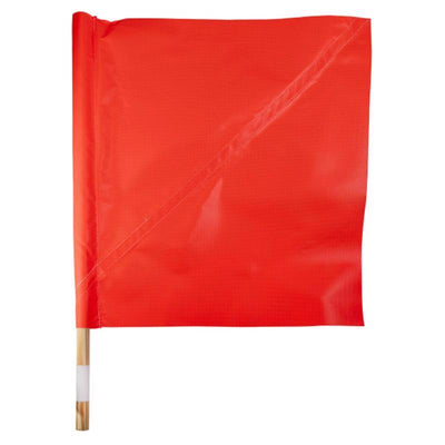 C.H. Hanson 24 in. Fluorescent Orange Safety Flags Polyvinyl