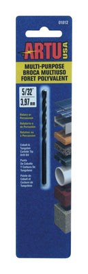 ARTU 5/32 in. X 3-1/8 in. L Tungsten Carbide Tipped Drill Bit Straight Shank