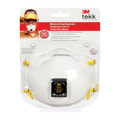3M N95 Metal Working Disposable Respirator Valved White