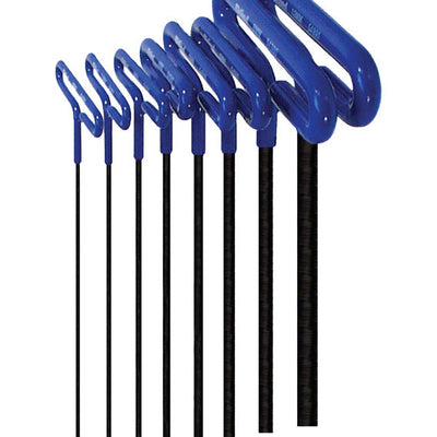 Eklind 2-10 mm Metric T-Handle Hex Key Set 8 pc