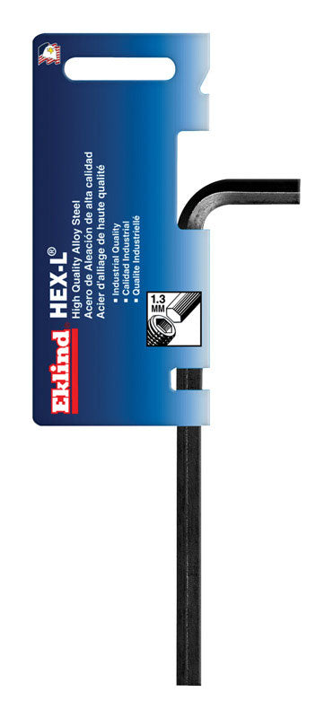 Eklind 1.3 mm Metric Long Arm Hex L-Key