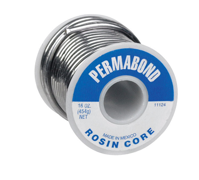 Alpha Metals 16 oz Rosin Core Solder Wire 0.125 in. D Tin/Lead